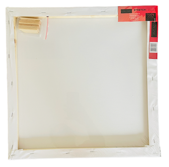 Podobrazie malarskie LOVEART 30x30 cm - płótno bawełniane 380g/m²