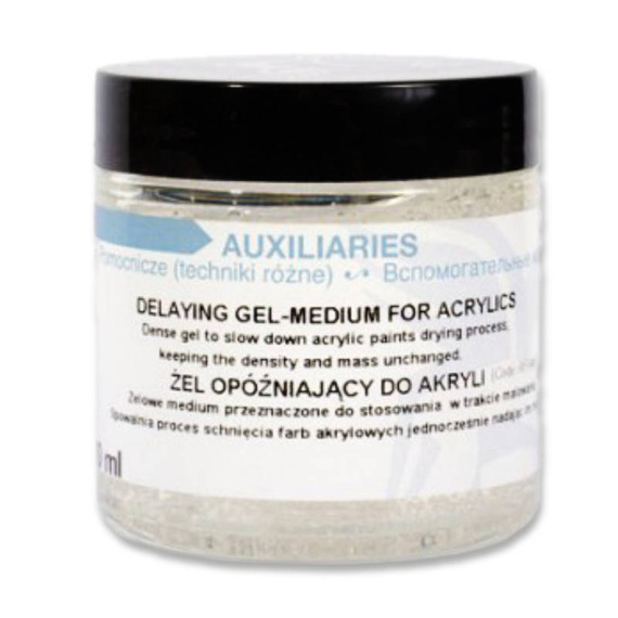 Medium żelowe opóźniające do akryli 100ml Renesans