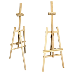 Sztaluga malarska drewniana 150cm Regulowana do malowania obrazu dla dzieci