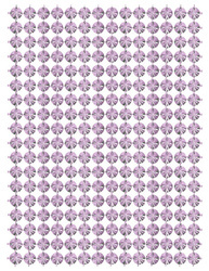 Ćwieki różowe taśma dekoracyjna stożek 252 sztuki