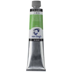 Farba olejna Talens Van Gogh 200 ml - 614 Permanent green Medium
