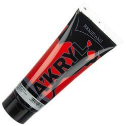Farba akrylowa Renesans 200ml - 09 czerwień błyszcząca