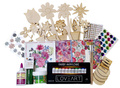 Zestaw startowy do decoupage Kwiaty 23 elementy