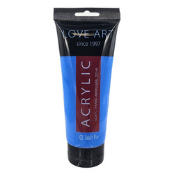 Farba akrylowa LoveArt 200ml - 423 Cobalt Blue - kobaltowa