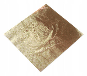 SZLAGMETAL 16x16 cm 100 szt. płatki złota 2