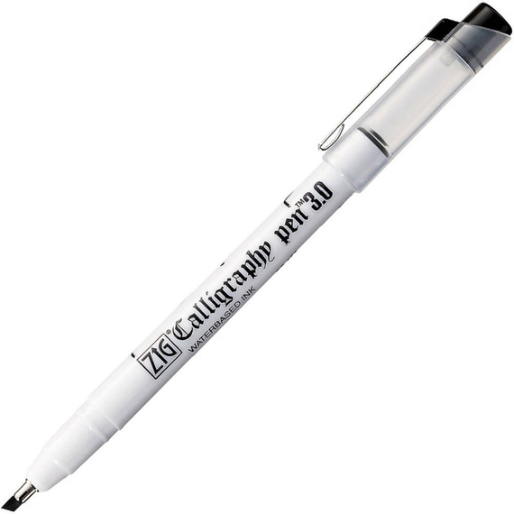 Pisak do kaligrafii Zig Calligraphy czarny 3mm