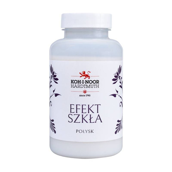 Lakier akrylowy Efekt szkła połysk Koh-I-Noor 200ml