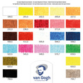 Zestaw pasteli suchych Van Gogh - 24 szt