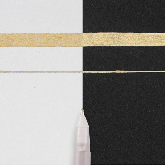 Żelowy pisak Sakura Gelly Roll Metallic - 551 gold