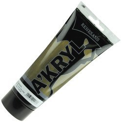 Farba akrylowa metaliczna Renesans 200ml - 33 mosiądz