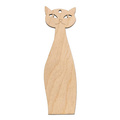 Drewniana ozdoba zawieszka KOT 20cm Decor