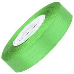 Wstążka satynowa zielona 25mm - 32mb