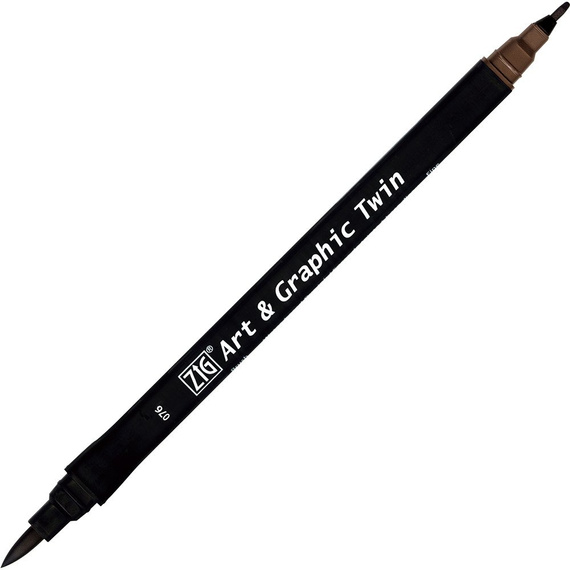 Marker Art & Graphic Twin - Dark Brown 76 ciemny brąz