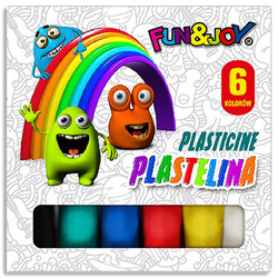 Plastelina Fun&Joy 6 kolorów
