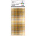 Kryształki samoprzylepne złote 364szt.