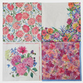 Zestaw startowy do decoupage Kwiaty 23 elementy