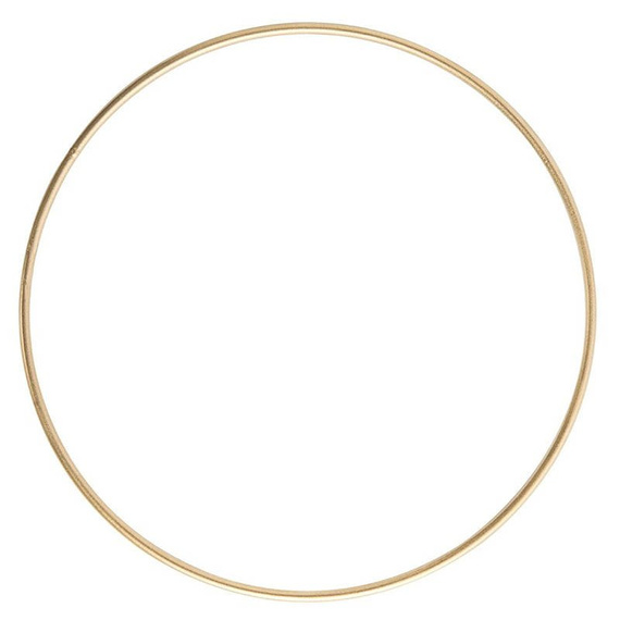 Wianek wiklinowy rattanowy biały 25 cm