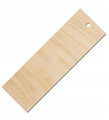 Drewniana zakładka do książki 15x5cm prosta Decor