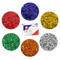 Cekiny metaliczne 9 mm - 6 kolorów + szpilki 14 mm - do dekoracji bombek i jajek