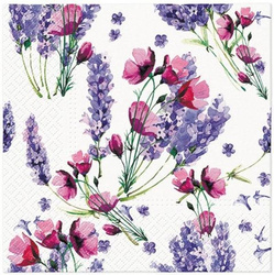 Serwetka do Decoupage 33x33cm - Lavender