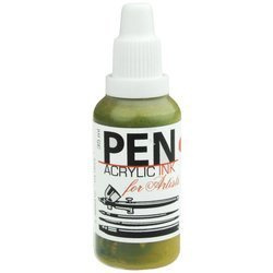 Tusz akrylowy PEN do aerografu 35 ml - 14 Ugier zielony