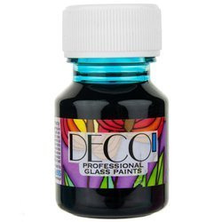 Farba do szkła witrażowa Deco 30ml - 121 błękit