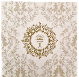 Serwetka do Decoupage 33x33cm - I Komunia Święta