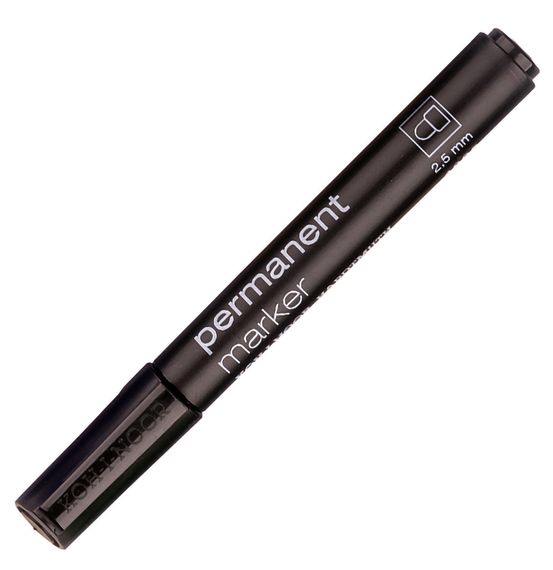 Marker czarny FLIPCHART na bazie wody Koh-I-Noor