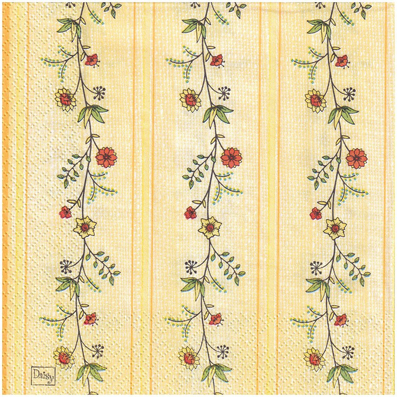 Serwetka 33x33cm - jajka w koszyku - 2 szt. wzór 099