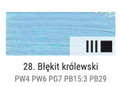 Farba olejna Renesans 60ml Olej For Art - 28 Błękit królewski