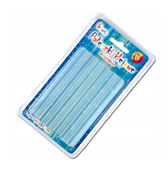 Klej do pistoletu na gorąco wkłady 11mm 6szt.