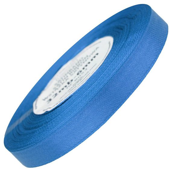 Wstążka satynowa błękitna 12mm - 32mb