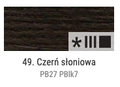Farba olejna Renesans 60ml Olej For Art  - 49 Czarny Avorio