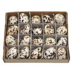 Jajka plastikowe przepiórcze 3,6cm - 20szt