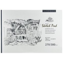 Szkicownik Sketch Pad Phoenix 160 g - 270x380 mm, 20 arkuszy