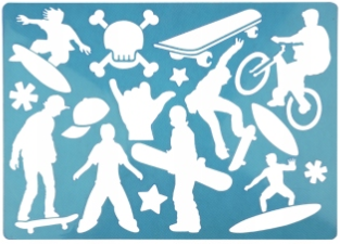 Szablon  Koh-I-Noor - sporty