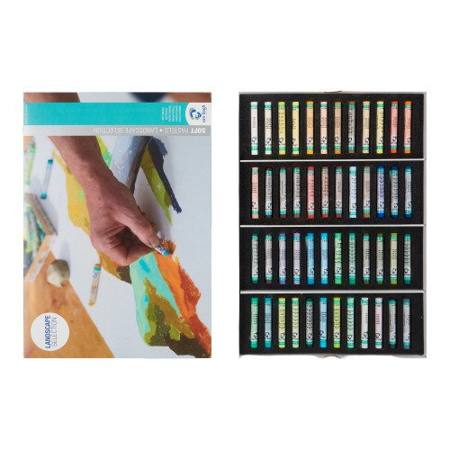 Zestaw pasteli suchych Van Gogh 48 szt. - pejzażowa kolekcja