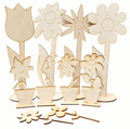 Zestaw startowy do decoupage Kwiaty 23 elementy