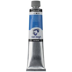 Farba olejna Talens Van Gogh 200 ml - 535 Cerulean blue