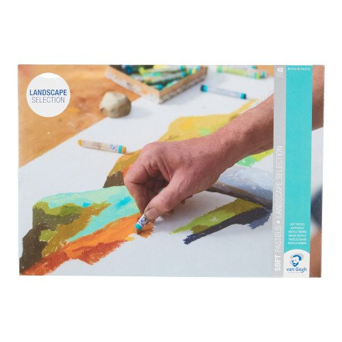 Zestaw pasteli suchych Van Gogh 48 szt. - pejzażowa kolekcja