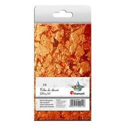 Folia do złoceń w płatkach 3g - miedziana