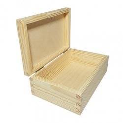 Drewniane pudełko na biżuterię 22x16x8cm