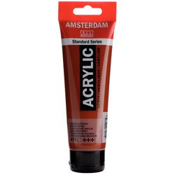 Farba akrylowa Talens Amsterdam 120ml - 411 burnt sienna