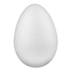 Jajko styropianowe, 12 cm