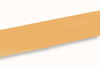 Organza gładka 12cm 9m - pomarańczowy materiał na rolce