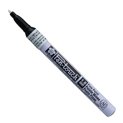 Pisak Pen-touch fine white 1mm - biały