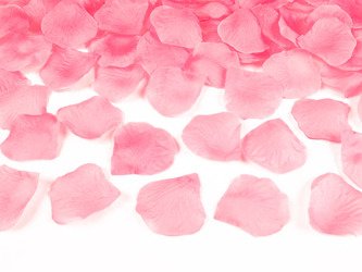 Sztuczne płatki róż konfetti 100 szt j. róż (081)