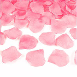 Sztuczne płatki róż różowe - 10g - Loveart