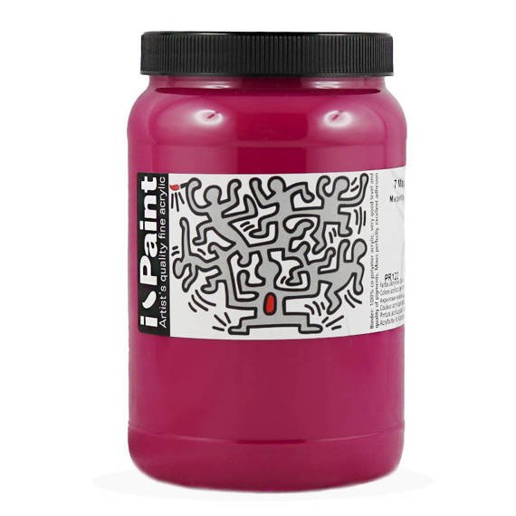 Farba akrylowa I-Paint Renesans 500ml - magenta (różowa)