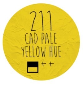 Farba akrylowa Phoenix 500ml - 211 Cad pale yellow hue - żółta